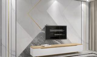 现代简约电视背景墙